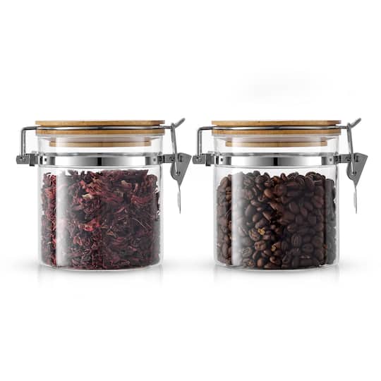 JoyJolt® Airtight Glass Storage Jars